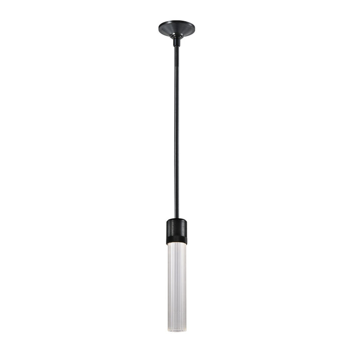 Zeev Lighting - P11704-LED-SBB-G3 - LED Pendant - Zigrina - Satin Brushed Black