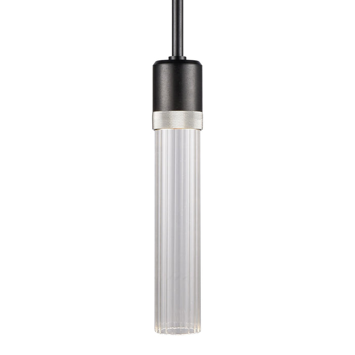 Zeev Lighting - P11704-LED-SBB-K-PN-G3 - LED Pendant - Zigrina - Satin Brushed Black