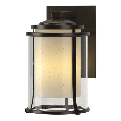 Hubbardton Forge - 305615-SKT-14-ZS0283 - One Light Outdoor Wall Sconce - Meridian - Coastal Oil Rubbed Bronze