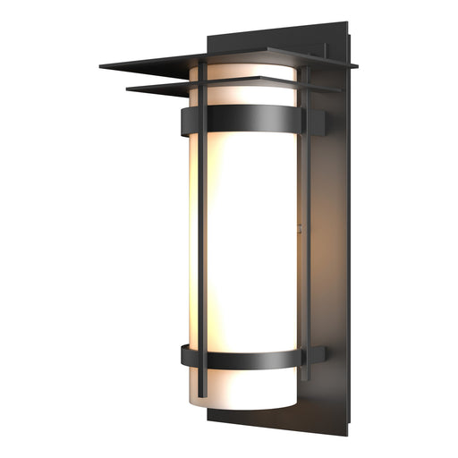 Banded One Light Outdoor Wall Sconce