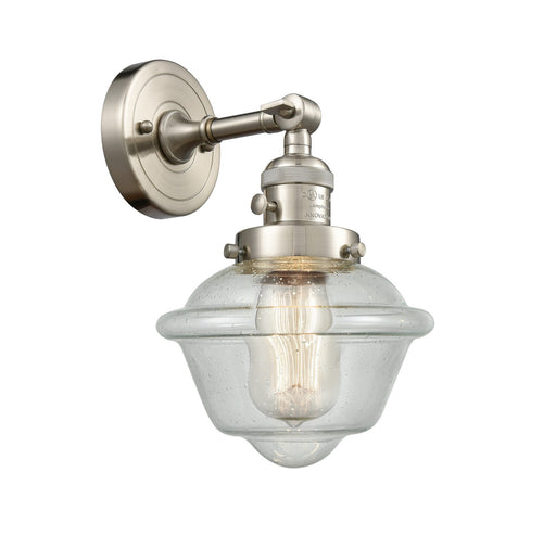 Franklin Restoration LED Wall Sconce Brushed Satin Nickel