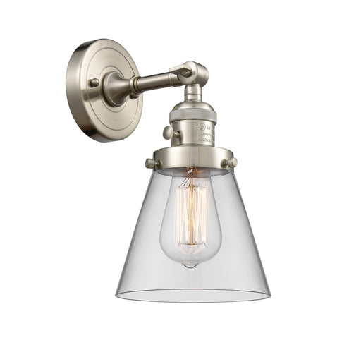 Innovations - 203SW-SN-G62-LED - LED Wall Sconce - Franklin Restoration - Brushed Satin Nickel