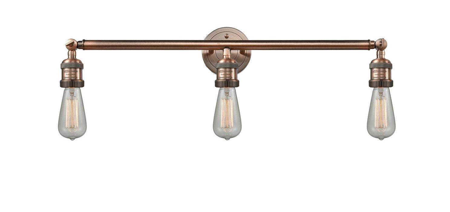Innovations - 205-AC-LED - LED Bath Vanity - Franklin Restoration - Antique Copper
