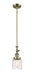 Innovations - 206-AB-G513 - One Light Mini Pendant - Franklin Restoration - Antique Brass