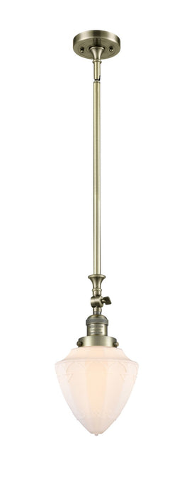 Innovations - 206-AB-G661-7 - One Light Mini Pendant - Franklin Restoration - Antique Brass