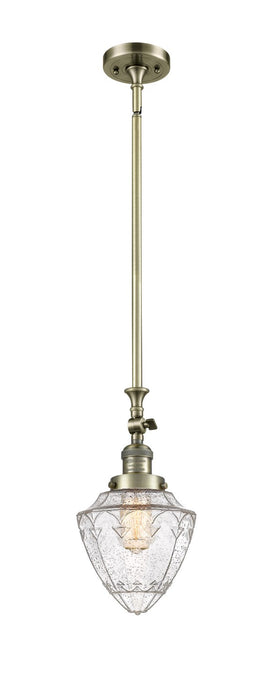 Innovations - 206-AB-G664-7 - One Light Mini Pendant - Franklin Restoration - Antique Brass