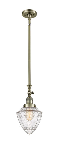 Franklin Restoration LED Mini Pendant Antique Brass