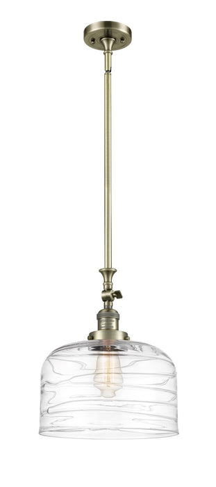 Innovations - 206-AB-G713-L - One Light Mini Pendant - Franklin Restoration - Antique Brass