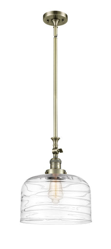 Franklin Restoration One Light Mini Pendant Antique Brass