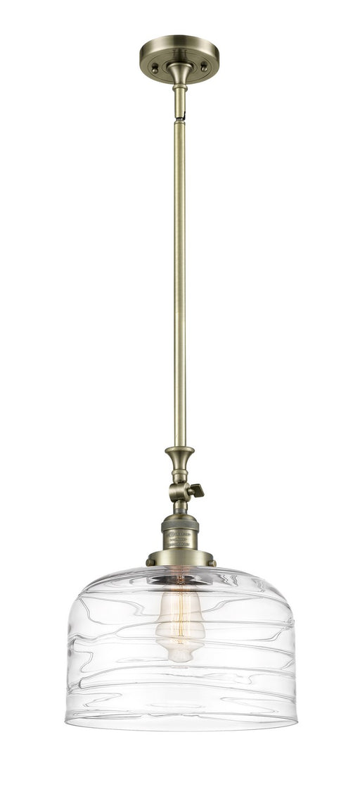 Innovations - 206-AB-G713-L-LED - LED Mini Pendant - Franklin Restoration - Antique Brass