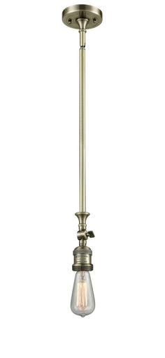 Franklin Restoration LED Mini Pendant Antique Brass