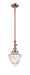 Innovations - 206-AC-G664-7 - One Light Mini Pendant - Franklin Restoration - Antique Copper