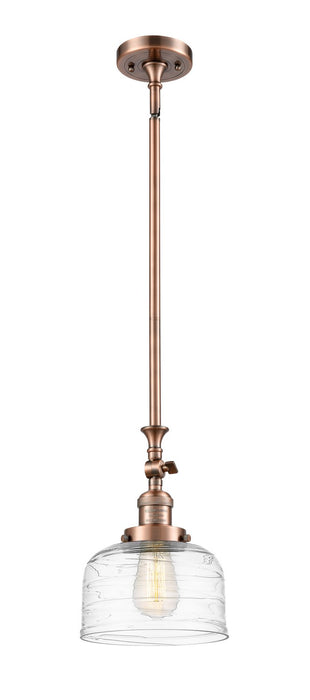 Innovations - 206-AC-G713 - One Light Mini Pendant - Franklin Restoration - Antique Copper