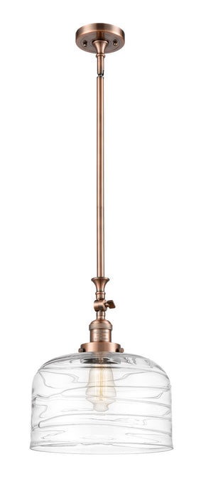 Innovations - 206-AC-G713-L - One Light Mini Pendant - Franklin Restoration - Antique Copper