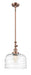 Innovations - 206-AC-G713-L - One Light Mini Pendant - Franklin Restoration - Antique Copper