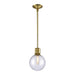 Zeev Lighting - P11705-E26-AGB-G11 - One Light Pendant - Zigrina - Aged Brass
