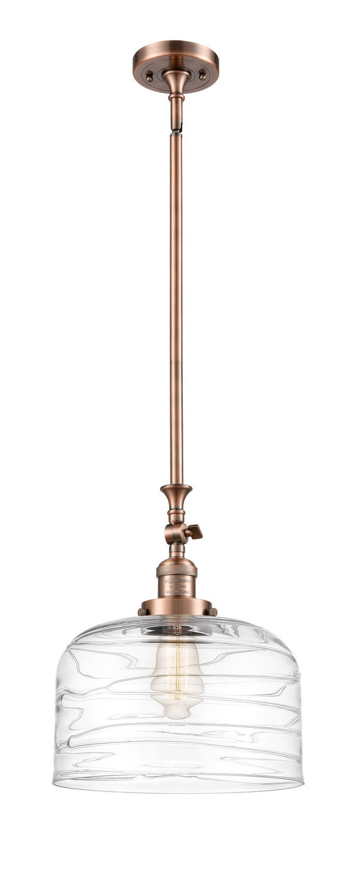 Innovations - 206-AC-G713-L-LED - LED Mini Pendant - Franklin Restoration - Antique Copper