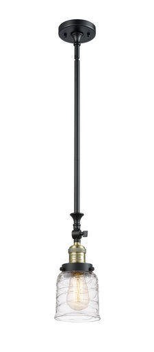 Franklin Restoration LED Mini Pendant Black Antique Brass