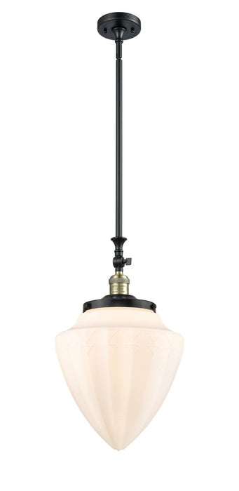 Innovations - 206-BAB-G661-12 - One Light Mini Pendant - Franklin Restoration - Black Antique Brass