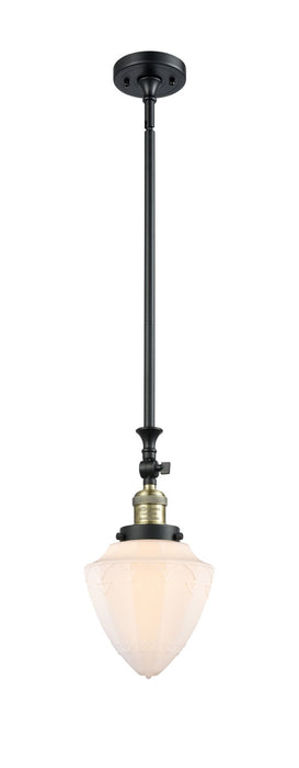 Innovations - 206-BAB-G661-7 - One Light Mini Pendant - Franklin Restoration - Black Antique Brass