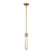 Zeev Lighting - P11705-E26-AGB-G3 - One Light Pendant - Zigrina - Aged Brass