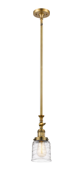 Innovations - 206-BB-G513-LED - LED Mini Pendant - Franklin Restoration - Brushed Brass