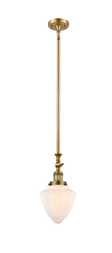 Franklin Restoration LED Mini Pendant Brushed Brass