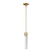 Zeev Lighting - P11705-E26-AGB-G7 - One Light Pendant - Zigrina - Aged Brass