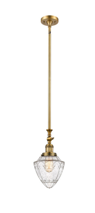Innovations - 206-BB-G664-7 - One Light Mini Pendant - Franklin Restoration - Brushed Brass