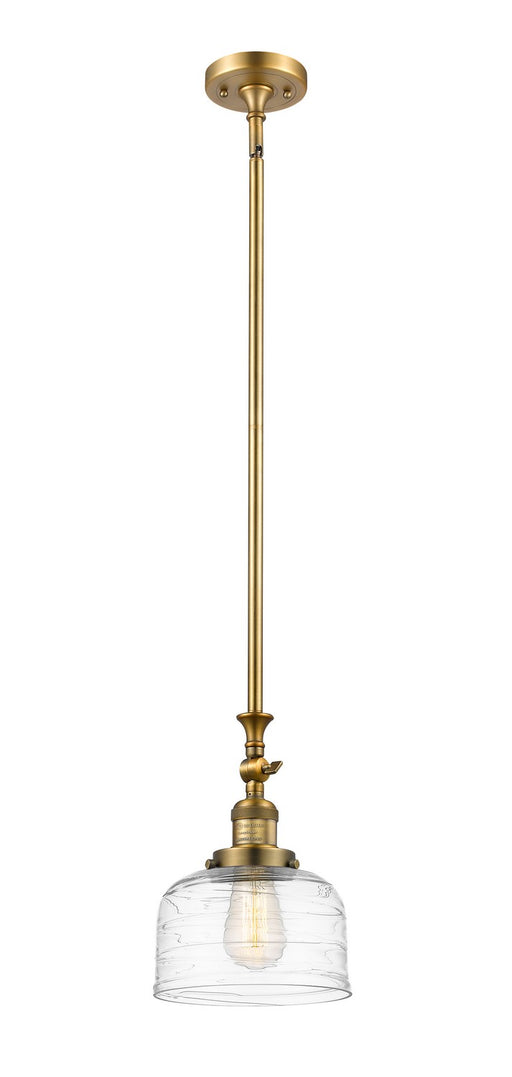 Innovations - 206-BB-G713-LED - LED Mini Pendant - Franklin Restoration - Brushed Brass