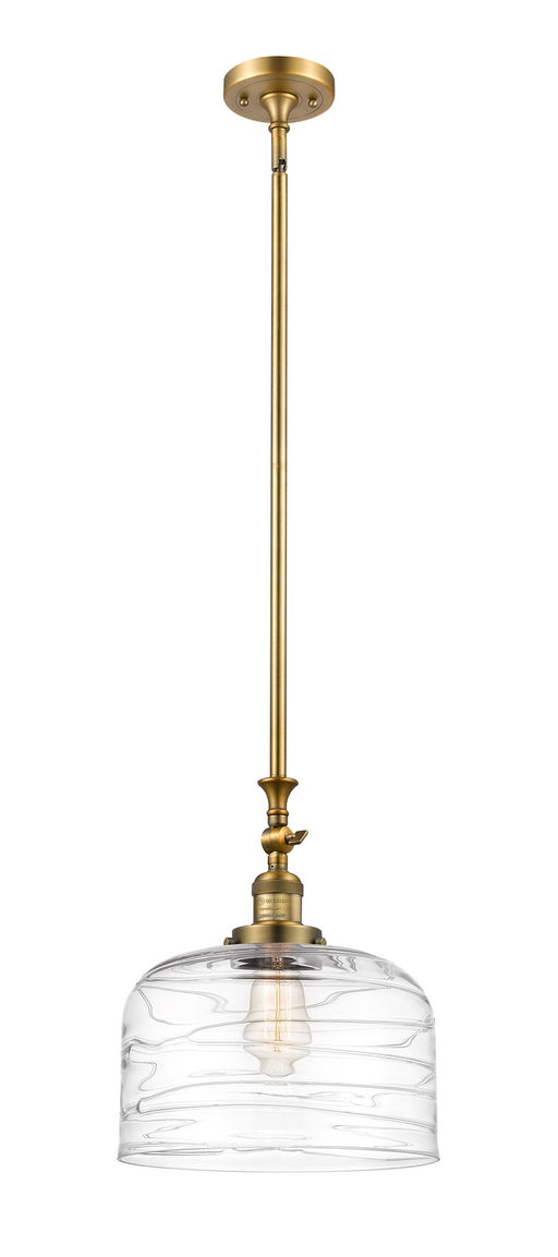 Innovations - 206-BB-G713-L-LED - LED Mini Pendant - Franklin Restoration - Brushed Brass