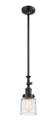 Franklin Restoration One Light Mini Pendant Matte Black