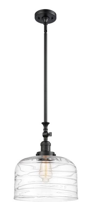 Innovations - 206-BK-G713-L - One Light Mini Pendant - Franklin Restoration - Matte Black