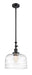 Innovations - 206-BK-G713-L - One Light Mini Pendant - Franklin Restoration - Matte Black
