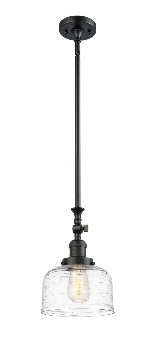 Innovations - 206-BK-G713-LED - LED Mini Pendant - Franklin Restoration - Matte Black