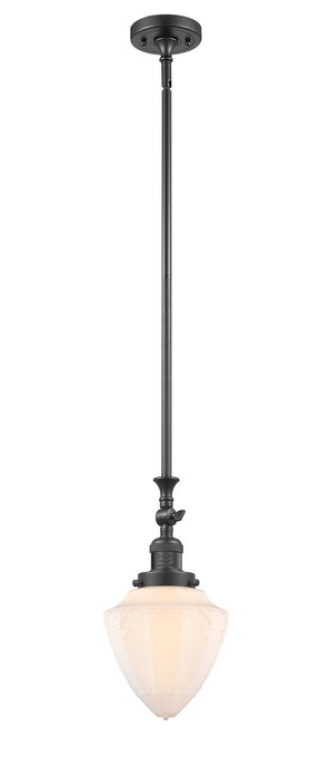 Innovations - 206-OB-G661-7-LED - LED Mini Pendant - Franklin Restoration - Oil Rubbed Bronze