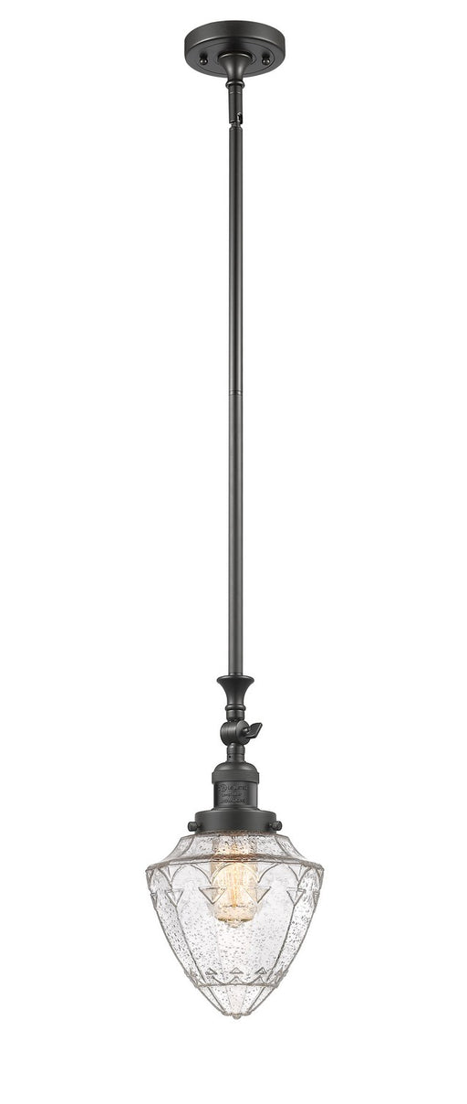 Innovations - 206-OB-G664-7-LED - LED Mini Pendant - Franklin Restoration - Oil Rubbed Bronze