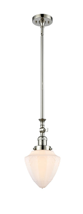 Innovations - 206-PN-G661-7-LED - LED Mini Pendant - Franklin Restoration - Polished Nickel