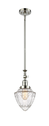 Franklin Restoration One Light Mini Pendant Polished Nickel