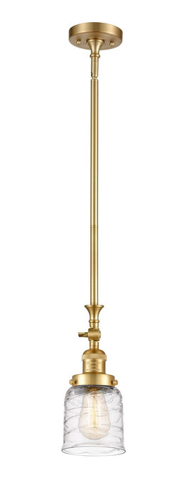 Innovations - 206-SG-G513 - One Light Mini Pendant - Franklin Restoration - Satin Gold