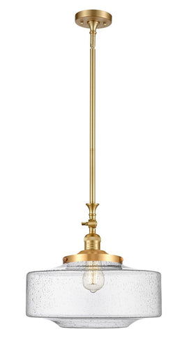 Franklin Restoration One Light Mini Pendant Satin Gold