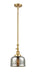 Innovations - 206-SG-G78 - One Light Mini Pendant - Franklin Restoration - Satin Gold