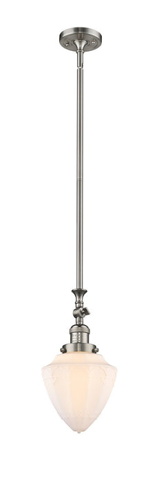 Innovations - 206-SN-G661-7-LED - LED Mini Pendant - Franklin Restoration - Brushed Satin Nickel