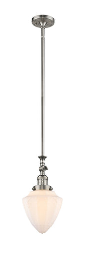 Franklin Restoration LED Mini Pendant Brushed Satin Nickel