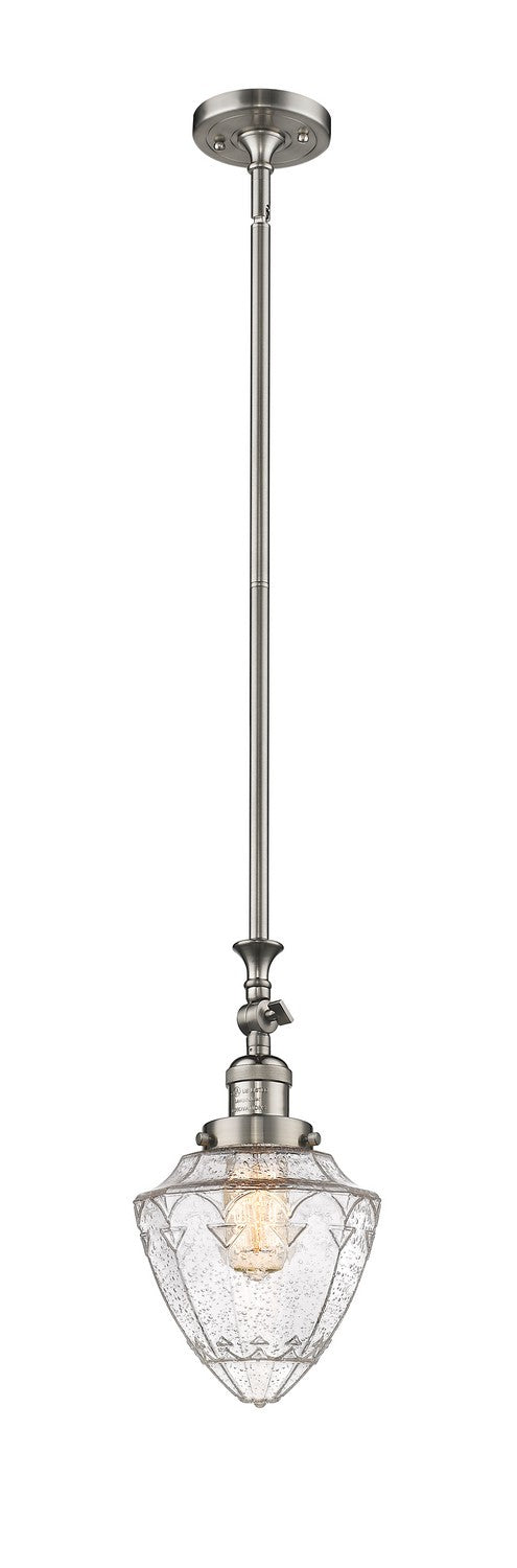 Innovations - 206-SN-G664-7-LED - LED Mini Pendant - Franklin Restoration - Brushed Satin Nickel