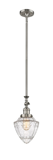 Franklin Restoration LED Mini Pendant Brushed Satin Nickel