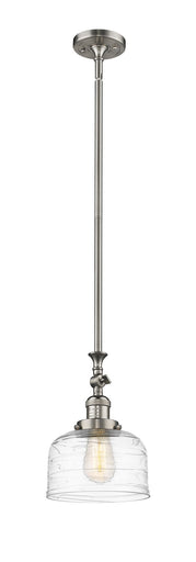 Franklin Restoration One Light Mini Pendant Brushed Satin Nickel