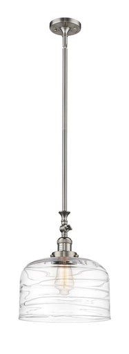 Franklin Restoration One Light Mini Pendant Brushed Satin Nickel