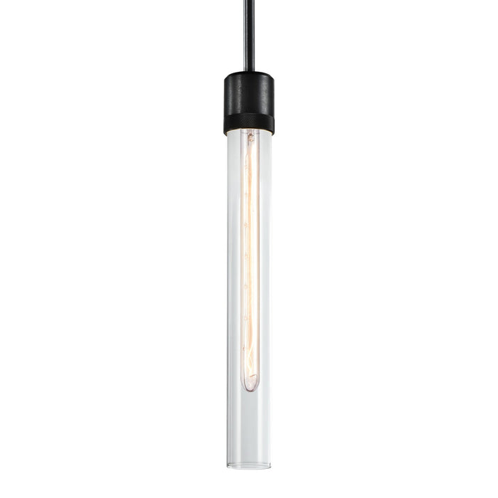 Zeev Lighting - P11708-E26-SBB-G2 - One Light Pendant - Zigrina - Satin Brushed Black