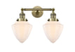 Innovations - 208-AB-G661-7-LED - LED Bath Vanity - Franklin Restoration - Antique Brass